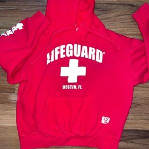 Woman’s Size Med Lifeguard Hoodie